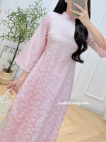 KATE Loosing Pink modern ao dai