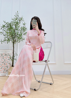 IMANI Gam ao dai set | Matching patterns gấm pants