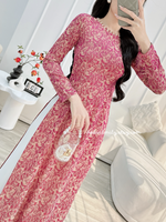 TAYTUM Ao dài gấm