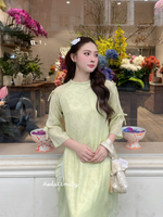 LYDIA Modern ao dai with cutie bows