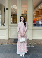 ELIZA Flowers Sequin Loosing style Ao Dai