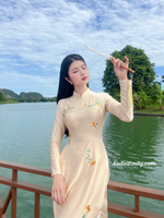 CAROLINA Embroidery ao dai