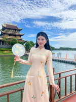 CAROLINA Embroidery ao dai