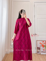 NAYA Shifted Mulberry silk ao dai