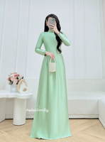 AURORA Plain traditional ao dai