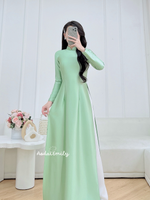 AURORA Plain traditional ao dai