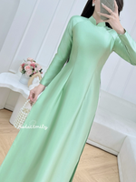 AURORA Plain traditional ao dai