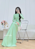 AURORA Plain traditional ao dai