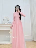 LANA Pink tradition style hand beading crystals collar