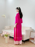 ADDISON Loosing Mulberry silk ao dai