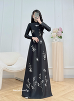 SELAH Hand beading crystals Ao dai