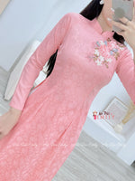 LUCIA Ribbon embroidery Ao dai Gam| Pre made ao dai| Ao dai