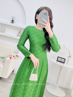 NATALIE Mulberry silk ao dai