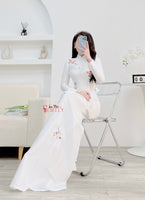 AKIRA Pastel embroidery ao dai