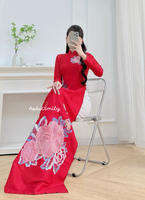 AYLA Design embroidery pre made ao dai
