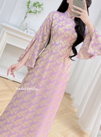 PIPER Pre made Modern ao dai gam