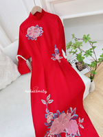 AYLA Design embroidery pre made ao dai