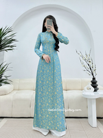 ALEXA Ao dài gấm| Pre made ao dai Vietnam