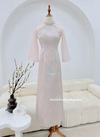 SADIE Pastel Pink Ao Dai