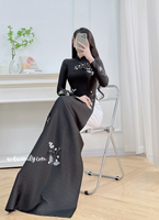 PARKER | Black Lily flowers with crystals