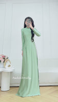 AURORA Plain traditional ao dai