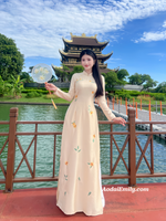 CAROLINA Embroidery ao dai