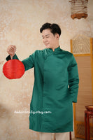 LIAM| Green Ao dai for men