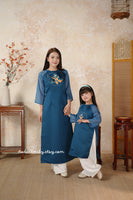 LARA Matching Family Spring Ao Dai Set