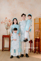 Baby Blue Matching Mom and Baby Girl