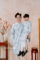 Baby Blue Matching Mom and Baby Girl