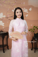 KEIRA Pastel Pink Matching Mom and baby Girl