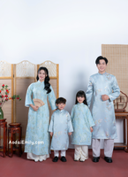 AYLEEN Light Blue Matching Family Spring patterns