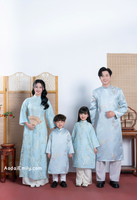 AYLEEN Light Blue Matching Family Spring patterns