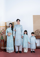 AYLEEN Light Blue Matching Family Spring patterns