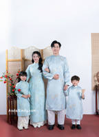 AYLEEN Light Blue Matching Family Spring patterns