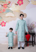 Matching Dad/Boy Pre made Ao Dai