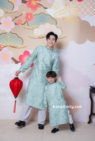 Matching Dad/Boy Pre made Ao Dai