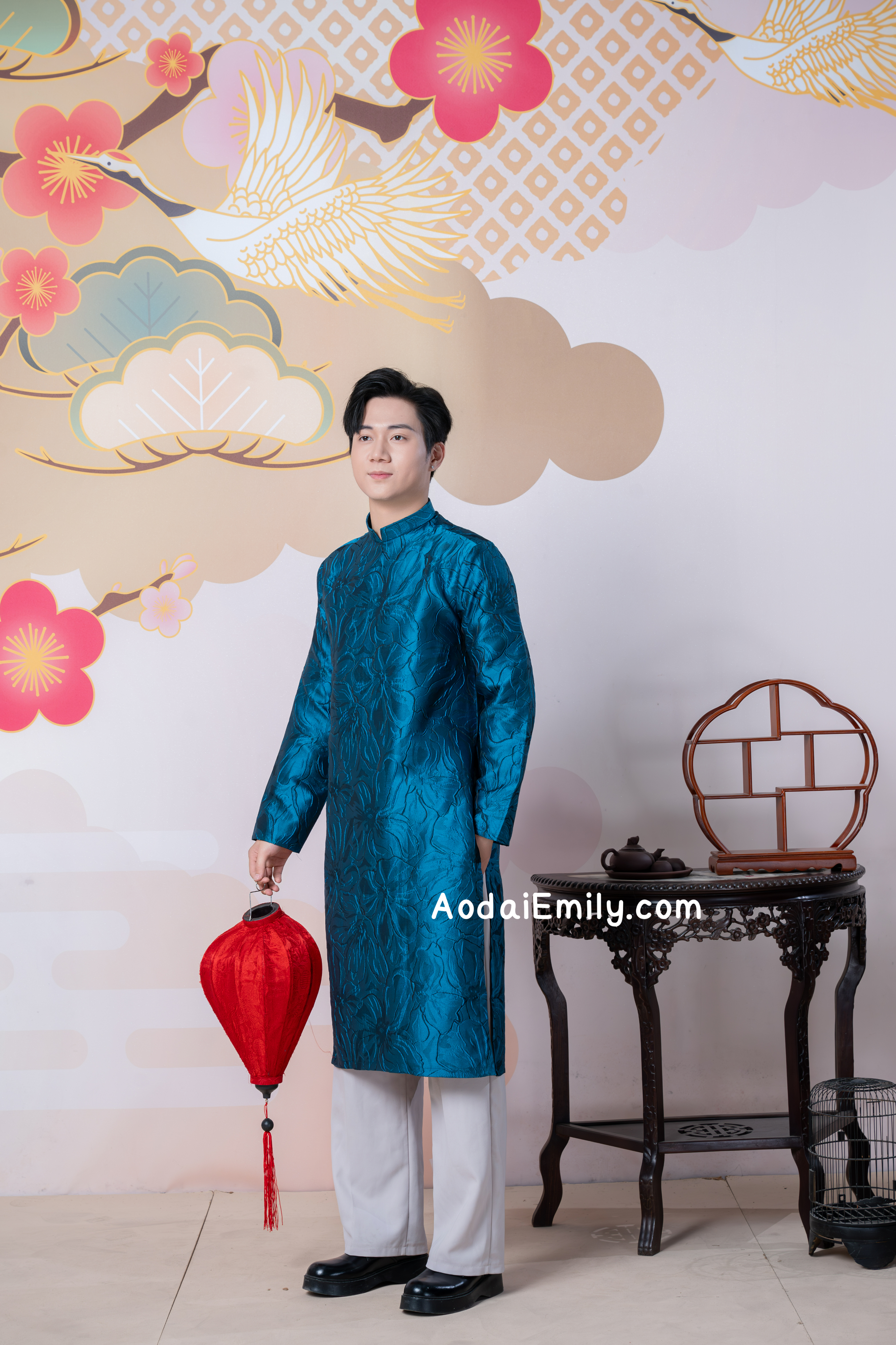 Ao dai for men | David