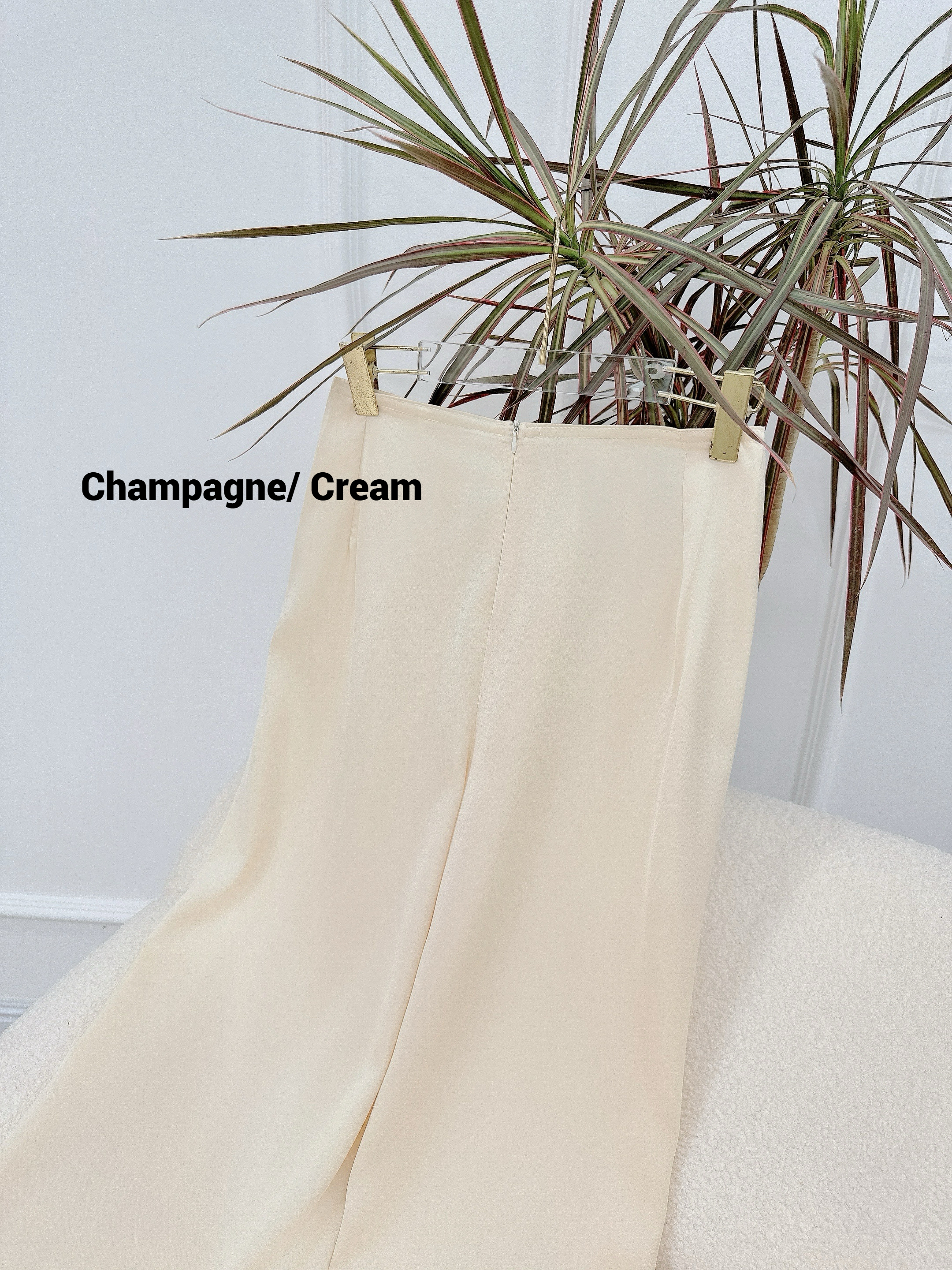 Cream/ champagne Pants for Ao Dai| Quan Ao Dai