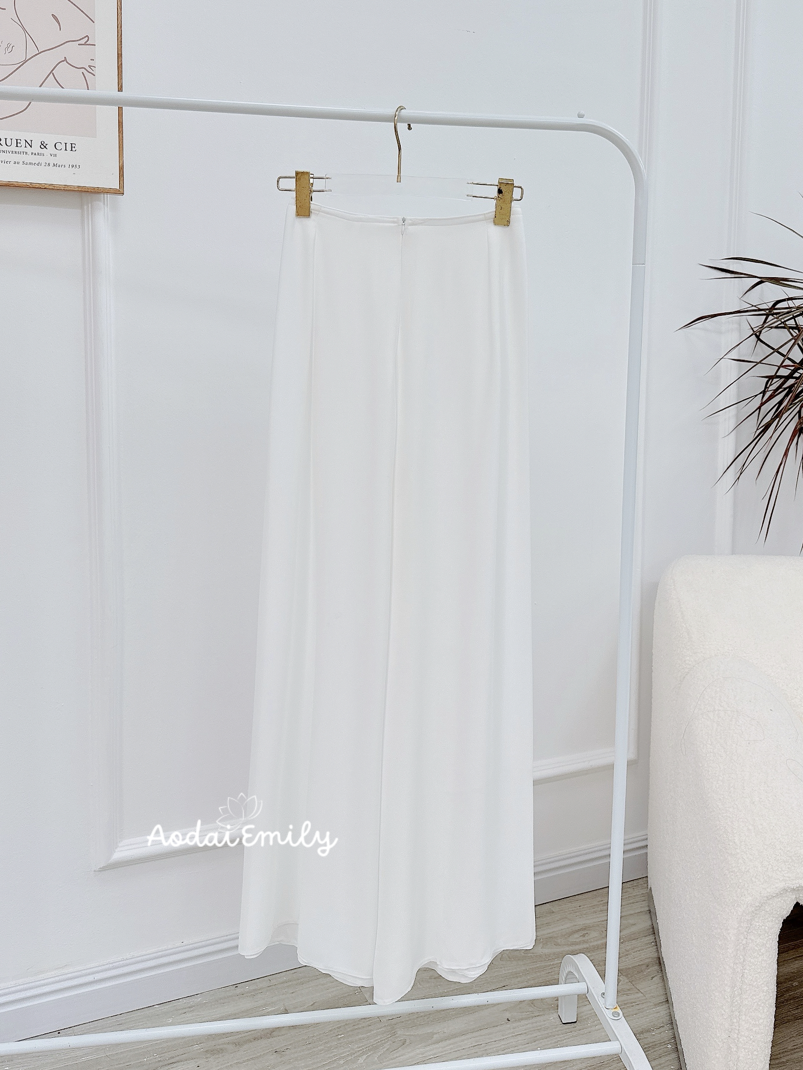 KELLY Double layers chiffon Pants for Ao Dai