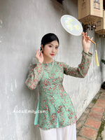 VALERY Ao Ba Ba | Flowers patterns