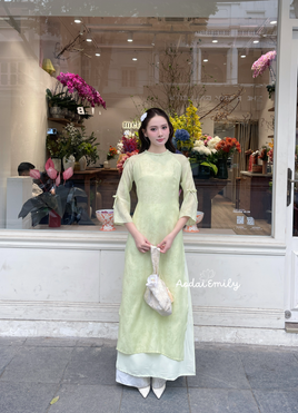LYDIA Modern ao dai with cutie bows
