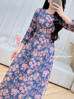 DALLAS Printed Sakura flowers patterns|