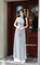 HALLE Sleeveless Gray Lace ao dai
