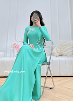 STEVIE Hand beading 3D flowers with crystals