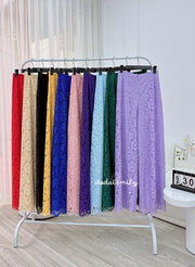 BUTTERCUP Multi colors Lace Pants for Ao Dai| Double layers