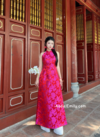 LEYLA Sleeveless Taffeta Spring flowers patterns