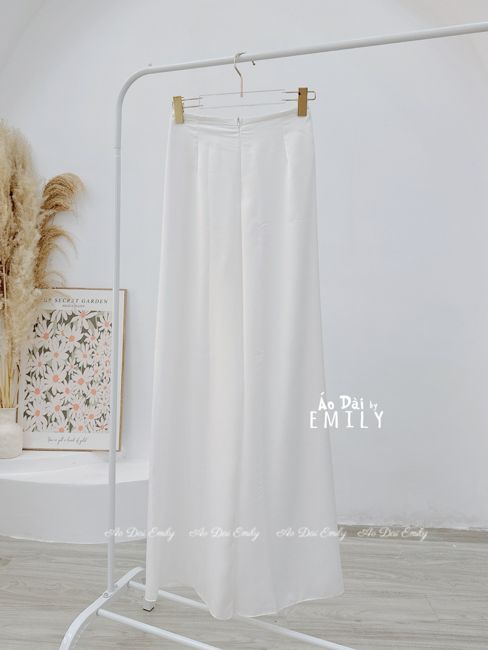 SILOH White/ Black Pants for Ao Dai| Quan Ao Dai
