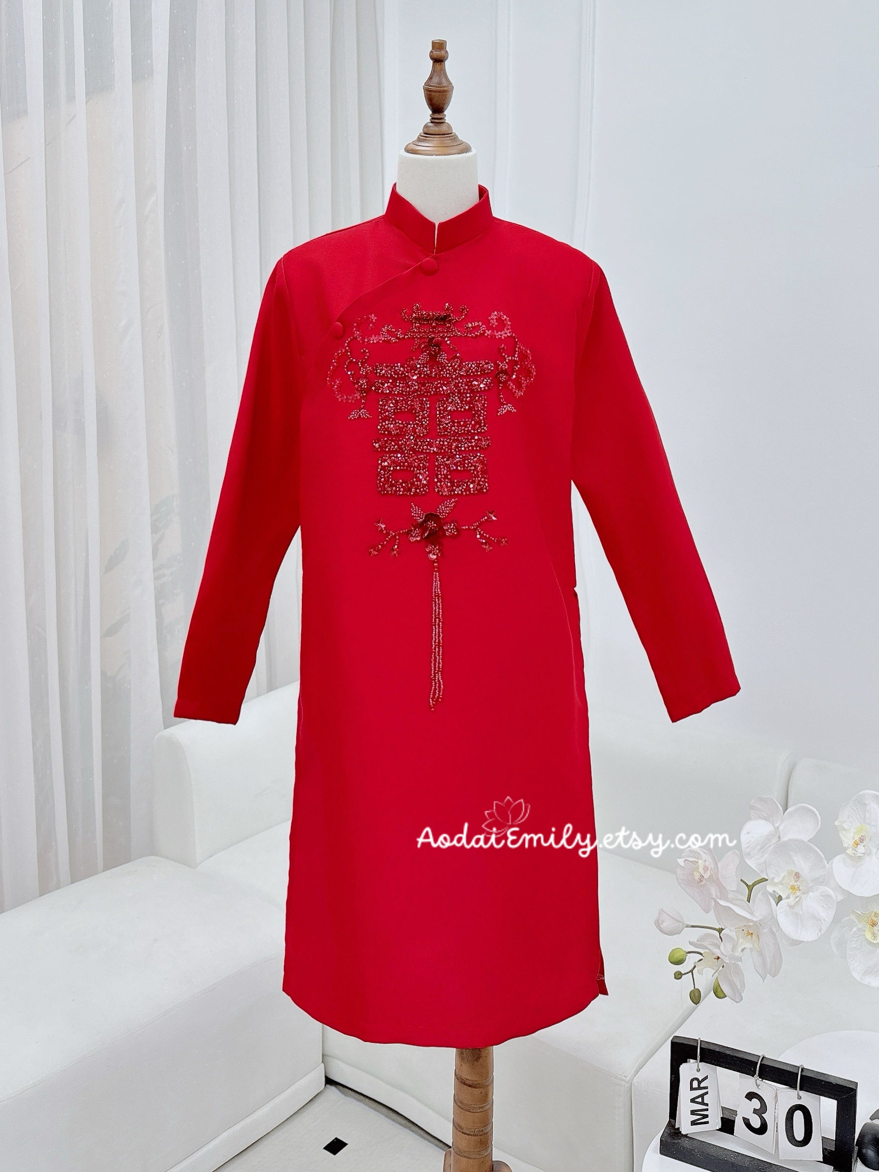 Matching couple Ao dai for  Grooms