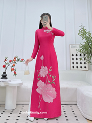 Hand beading collar with embroidery flowers